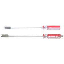 2Pcs Portable Bnc Extractor Tools Red Cold Rolled Steel Durable Cable Repair Kit picture