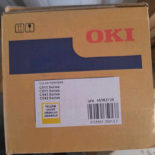 NEW SEALED OEM OKI 45103725 YELLOW IMAGE DRUM C900 SERIES C911 C931 C941 TONER. picture