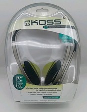 KOSS CS100 Communication Stereophone  headset, NIB, 3.5mm plug  picture