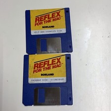 Borland Reflex For The Mac Program 3 1/2” Disks, Untested picture
