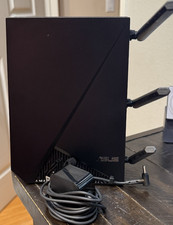 ASUS Dual-Band WiFi  Range Extender AiMesh Extender (RP-AC1900) with adapter picture
