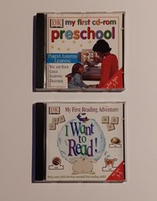 DK My First CD-ROM Preschool & My First Reading Adventure I Want to Read PC MAC picture