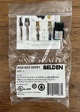 Belden R301603 000S1 Industrial Ethernet RJ45 T568A Plug CAT6A UTP/STP Kit IP20 picture