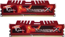 16GB G.Skill DDR3 RipjawsX 1600MHz Red RAM Dual Channel Memory Kit picture