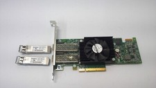 DELL EMULEX LPE16002 DUAL PORT 16Gbps SFP+ PCIe FIBRE FC ADAPTER 0F3VJ6 w/2 SFP+ picture