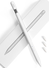 Pencil USB-C for Ipad 2018-2026: Hidden-Port Stylus with Bluetooth Shortcuts, Ti picture
