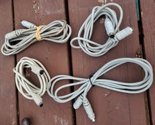 Lot of 5 Male to Female 6ft & 10 ft PS/2 Extension Cable F2N035-06 -10 Belkin picture