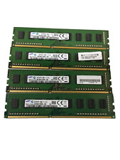 LOT OF 4- 16GB (4X4GB)Samsung M378B5173DB0-CK0 4GB 1Rx8 PC3-12800U, 1600MHz picture