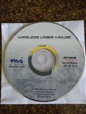 Micro Innovations Wireless Laser Mouse Software CD PD7250LSR 2005 picture