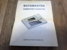 Datamaster Computer Cassette Instruction Manual Rare Commodore 64 Vic 20 picture