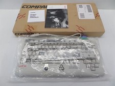 Compaq 164989-001 Spanish Trackball PS/2 White Keyboard - New picture