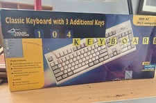 Mouse Systems Classic 104 Keyboard Used IBM AT PS/2 DOS W95 picture