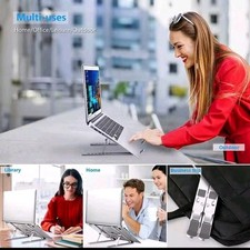 Adjustable Laptop Stand Foldable 7 Angles Portable Aluminum Riser picture