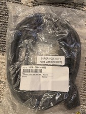 VGA/SVGA HD15 M/M Cable 10 ft Black w/ Ferrite Core MODBSB211 picture