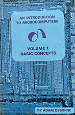 Vintage 1976 An Introduction To Microcomputers -  Osborne Vol. 1 Basic Concepts picture