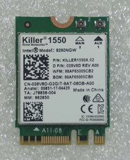Intel 9260NGW Killer 1550 Wireless Bluetooth Card 28V8D Dell Alienware 17 R5 picture