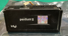 Intel Pentium II MMX Tech. 400MHz FSB 100MHz Slot 1 Processor w/Heat Sink picture