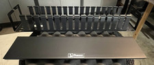(1) PANDUIT WMPHF2 Cable Management System Black Metal. picture