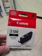 Canon PFI-5100 LUCIA PRO II Matte Black Ink Tank Factory sealed picture