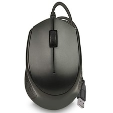 iMicro - 205U Black - Wired USB Optical Mouse - 1200 DPI - Three Buttons Left... picture