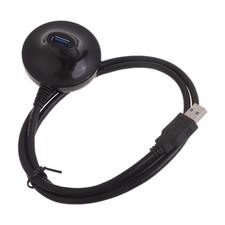 3.28 ft USB 3.0 Extension Cable with Pedestal Male to Female Data Transfer Cord picture