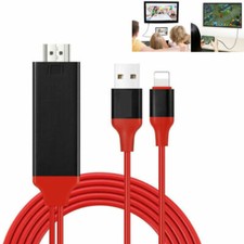 Screen Mirroring HDMI Cable AV HDTV Adapter for IPhone 8 X 11 12 13 14 IPad Pro picture