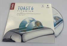 Roxio Toast Titanium 6 Original CD with Original Sleeve for Macintosh Computers picture