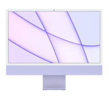 Apple 24 Inch 2021 iMac 3.2 GHz Apple M1 256GB SSD 8GB RAM 8-Core GPU Purple picture