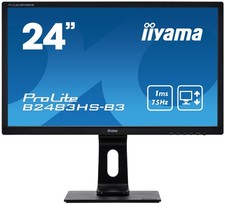iiyama ProLite B2483HS Multimedia/Pivot - Excellent 24” Full HD LED Monitor - picture