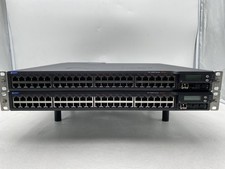 Lot of 2 Juniper EX4200-48PX Network Switch w/ 2x PSUs & 2x 4Port SFP+ Module picture