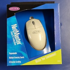 Belkin Belkin • NetMaster 2 Button PS Scrolling Mouse • F8E204 •  New In Box picture