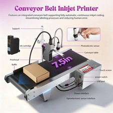 Automatic Industrial Batch Code Printer for Date/Barcode/QR Code/Number/Label picture