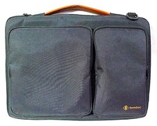 Tomtoc Defender Black Laptop Padded Sleeve Shoulder Bag (A42-E02D) picture