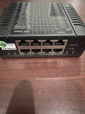 Tycon TP-MS4X4 4 port Multivolt Gigabit Passive PoE 1A/Port Midspan Injector picture