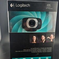 Logitech C615 Full HD Portable Webcam - Black picture