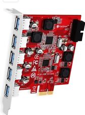 NIB FebSmart PCI Express USB 3.0 Expansion Card FS-U7S-Pro picture