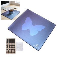 Non-Slip Esports Level Premium Large Gaming Mouse Pad 490mmx420mm Blue Purple picture