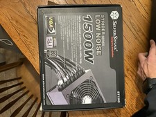 SilverStone ST1500 Strider Series 1500W 80 Plus Silver Box & Manual  picture