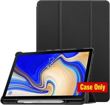 Slim Tri-Fold Stand Case in Black for Samsung Galaxy Tab S4 10.5 Inch 2018 picture