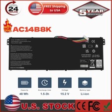 AC14B8K Laptop Battery For Acer Aspire R5-471T R5-571T R5-571TG N15W5 48Wh 15.2V picture