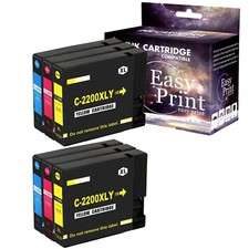 6PK PGI2200 XL Ink Cartridge for Canon Maxify MB5020 MB5120 MB5320,2C2M2Y picture