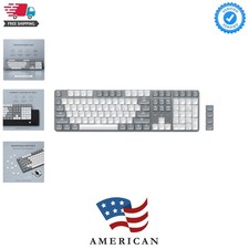 SM3 Mechanical Keyboard for Mac and Windows, 108 Keys Full Size with White LE... picture