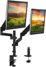 Monitor Arm Mount Desk Stand | Vertical Stackable Arms | Articulating picture