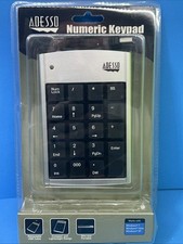 Adesso Numeric Keypad  Retractable USB cable Model AKP-150 Factory Seal New Cond picture