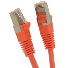 Cat6 Shielded SSTP Ethernet  Booted Patch Cable 0.5 1ft 2ft 3ft 5ft 7ft 10ft lot picture
