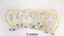 (10 Pack) LC to LC UPC OS2 Duplex Single-Mode Fiber Optic Patch Cable - Jumper picture