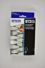 Genuine Epson 812XXL Extra High Capacity Black Ink Cartridge - Damaged Box picture