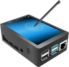 3.5 Inch Raspberry Pi 4 Touch Screen Monitor with Cooling Fan and Case picture
