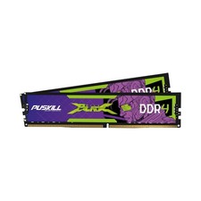 PUSKILL DDR4 32GB (2x16GB) 3200MHz PC RAM | CL16-18-18-42 | 1.35V | Desktop M... picture