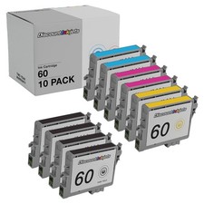 10p Ink Cartridge Set for Epson Stylus C88 CX3810 T0601 picture